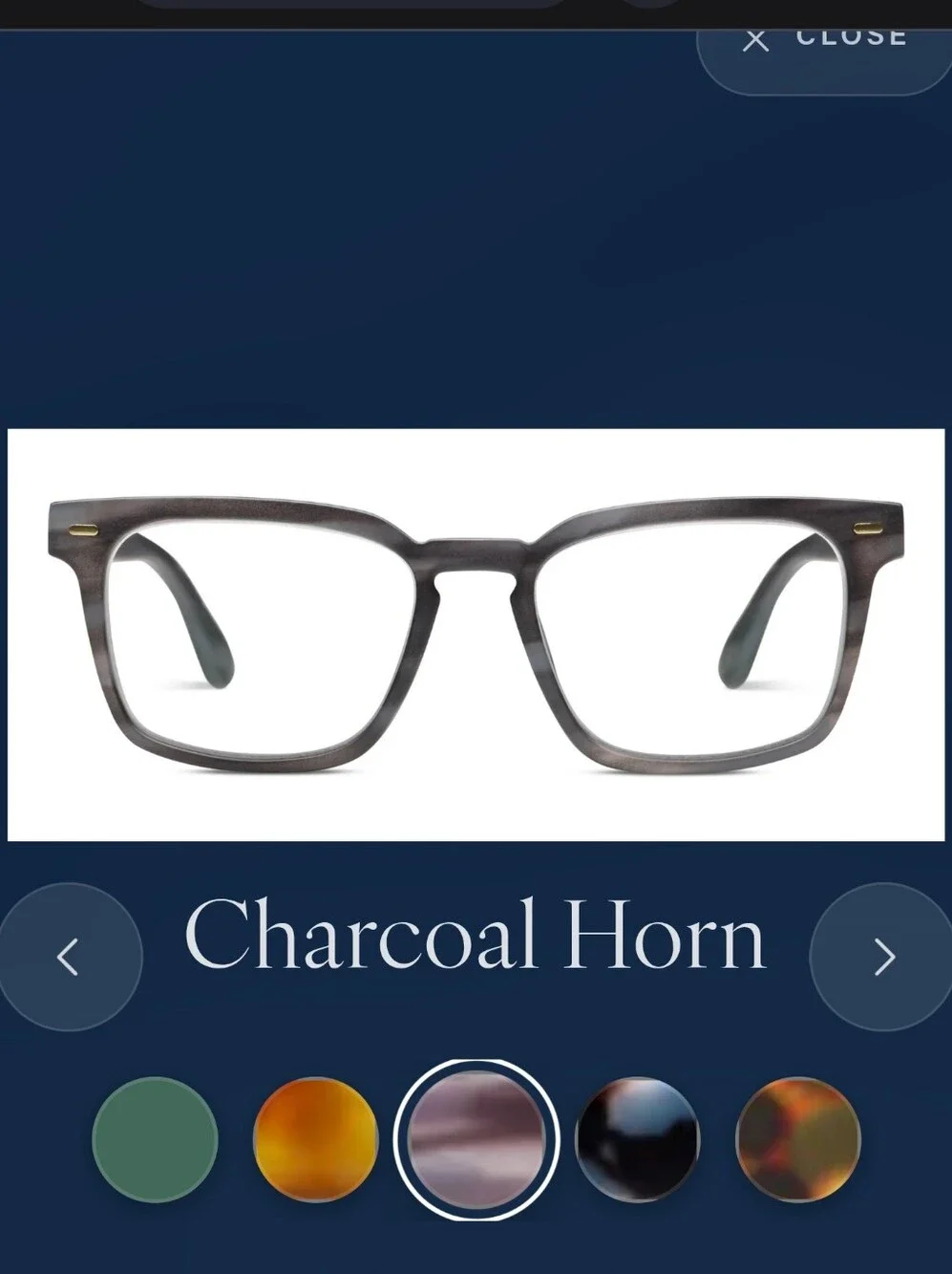 Peepers - Jude Progressive Charcoal Horn Eyeglasses - Prescription +1.50